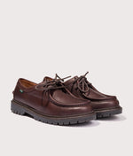 Jett Lug-Sole Leather Moc-Toe Shoes