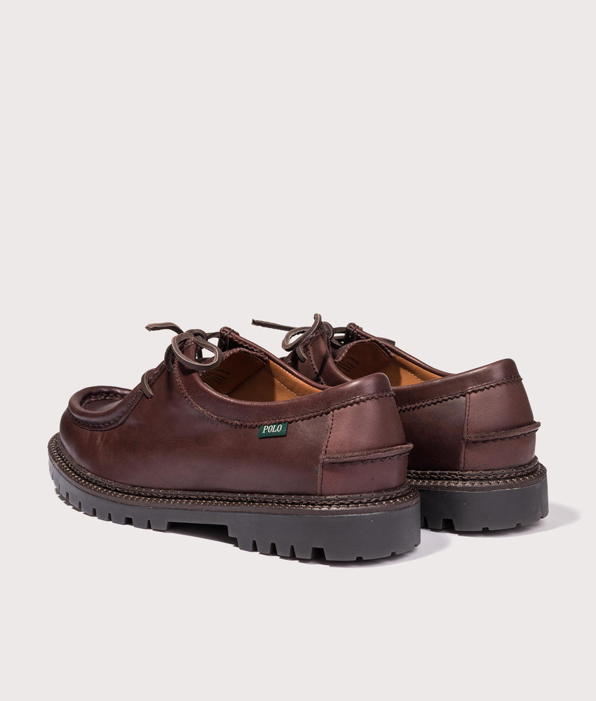 Jett Lug-Sole Leather Moc-Toe Shoes
