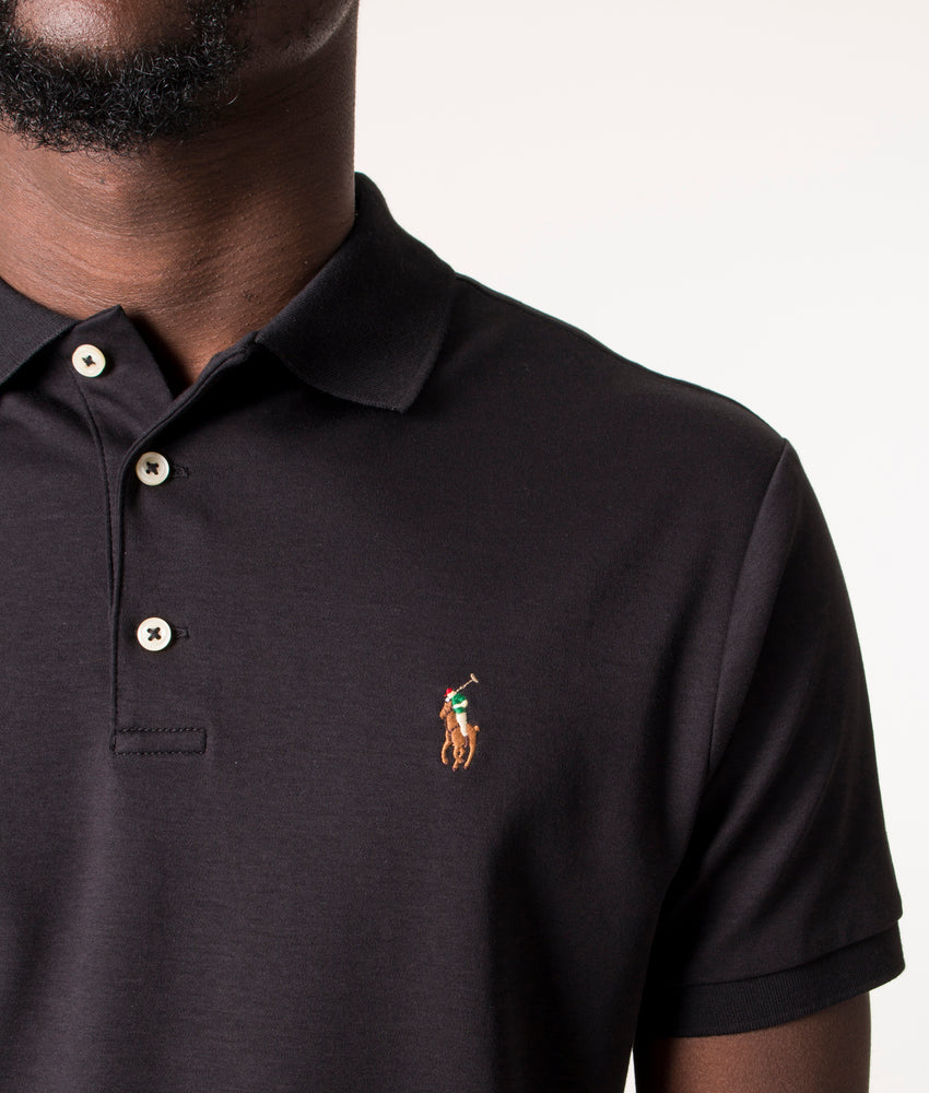 Custom Slim Fit Interlock Polo Shirt