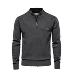 LC Pull Zippé Texturé Homme