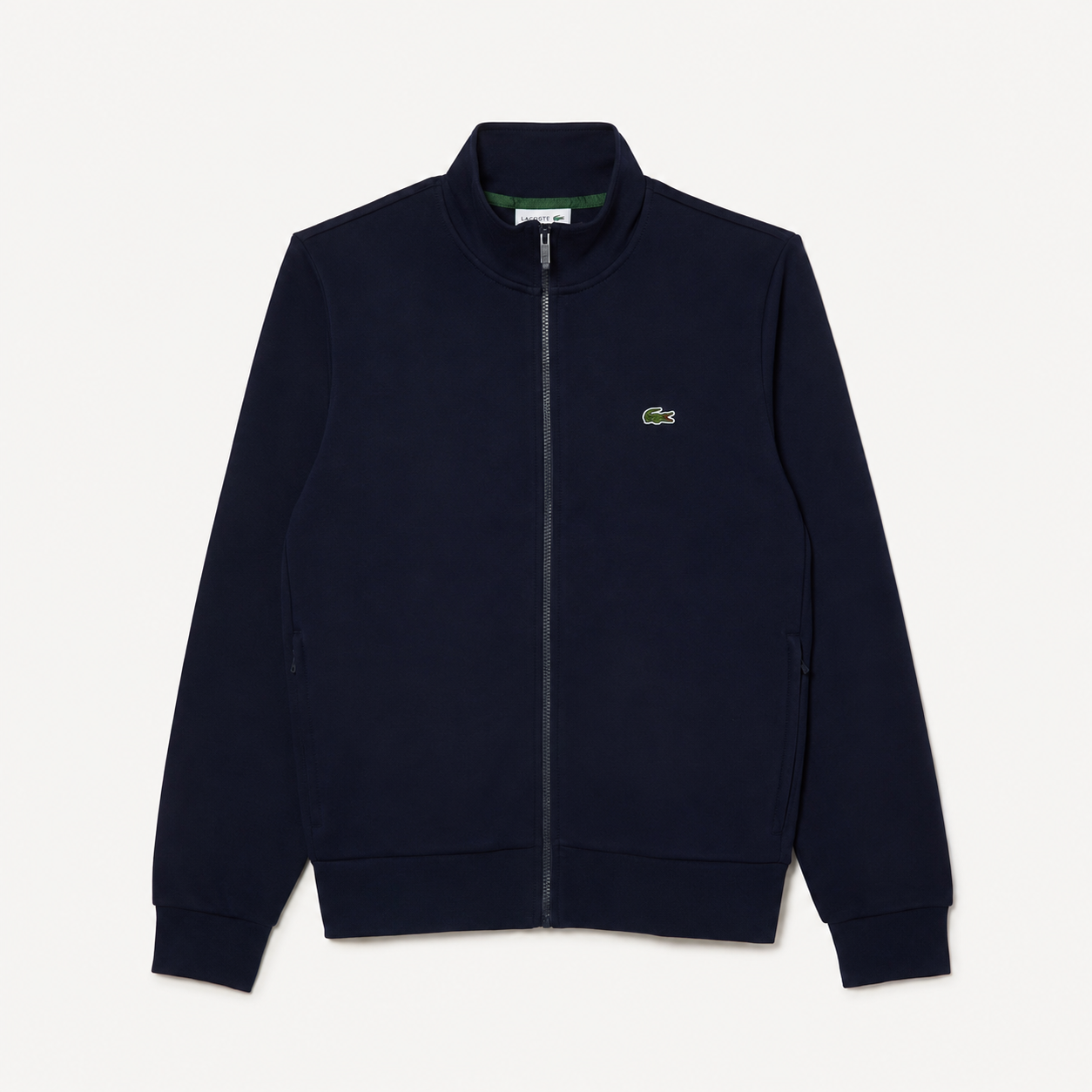 LC Zip-Up High Neck Fleece Sweatshirt