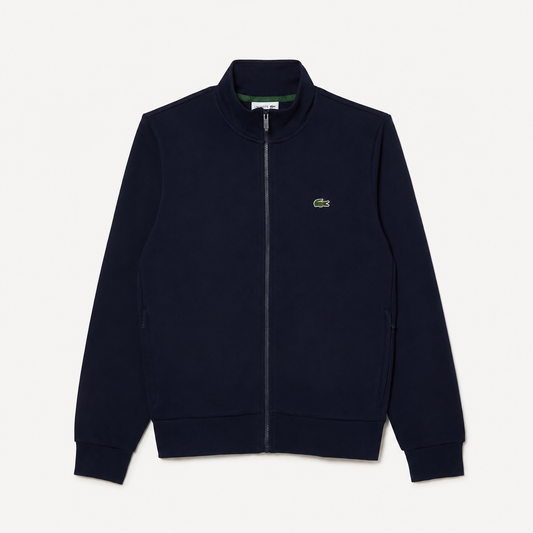 LC Zip-Up High Neck Fleece Sweatshirt