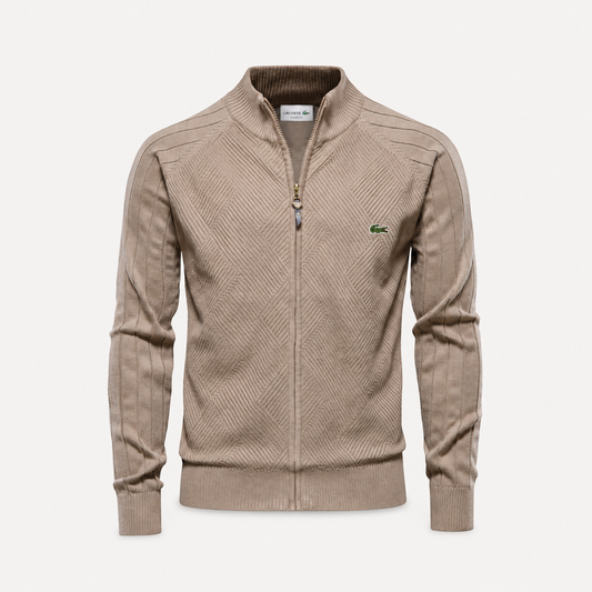LC Pull Zippé Texturé Homme