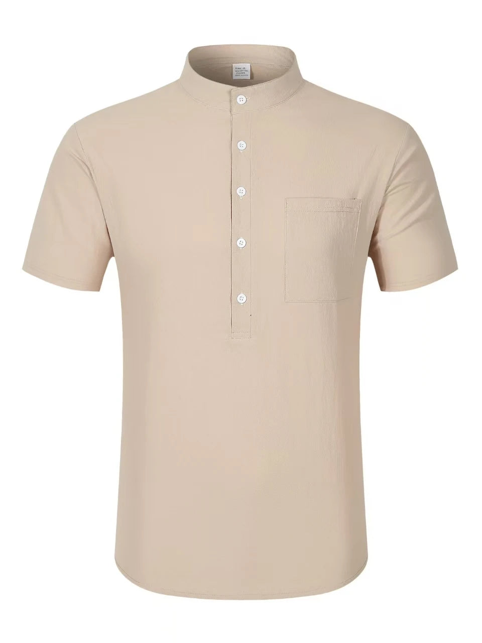 Capri Linen Henley Set