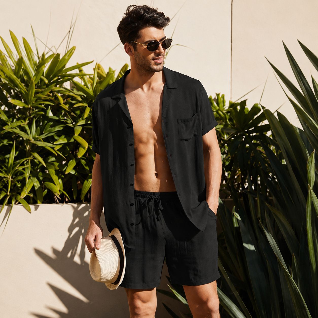 Mykonos Linen Shirt + FREE Matching Shorts