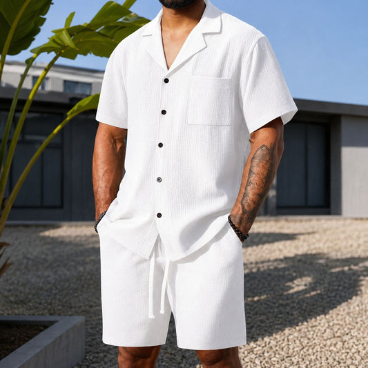 Santorini Linen Summer Set