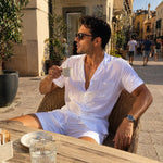 Mykonos Linen Shirt + FREE Matching Shorts