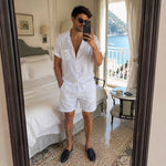 Mykonos Linen Shirt + FREE Matching Shorts