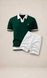 Ralph Lauren Old Money Polo Shirt + Shorts Set